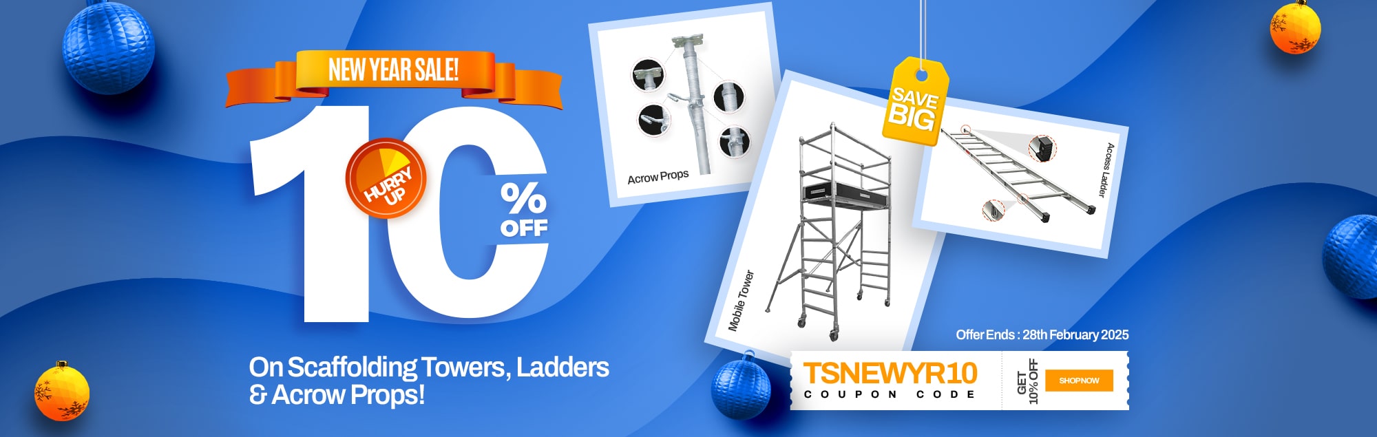 Turbo Scaffolding New Year Sale