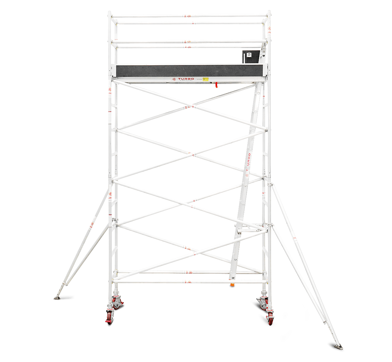 3.9m - 4.2m Narrow Aluminium Mobile Tower (Standing Height)