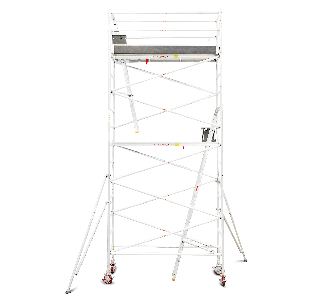 5.1m - 5.4m Narrow Aluminium Mobile Tower (Standing Height)