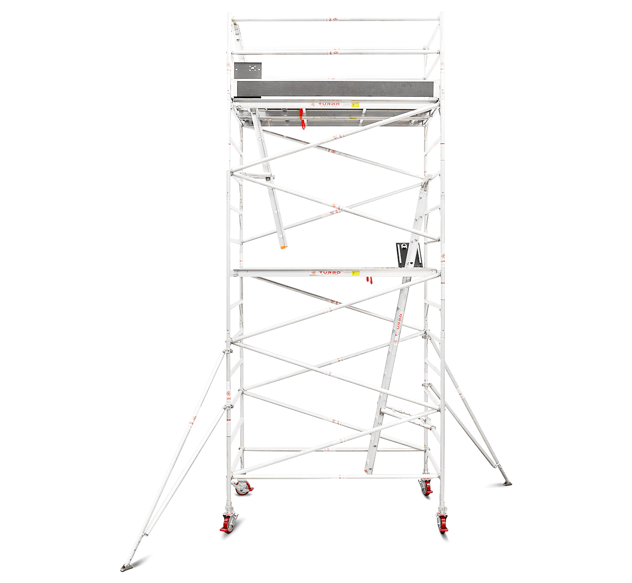 5.1m - 5.4m Wide Aluminium Mobile Tower (Standing Height)