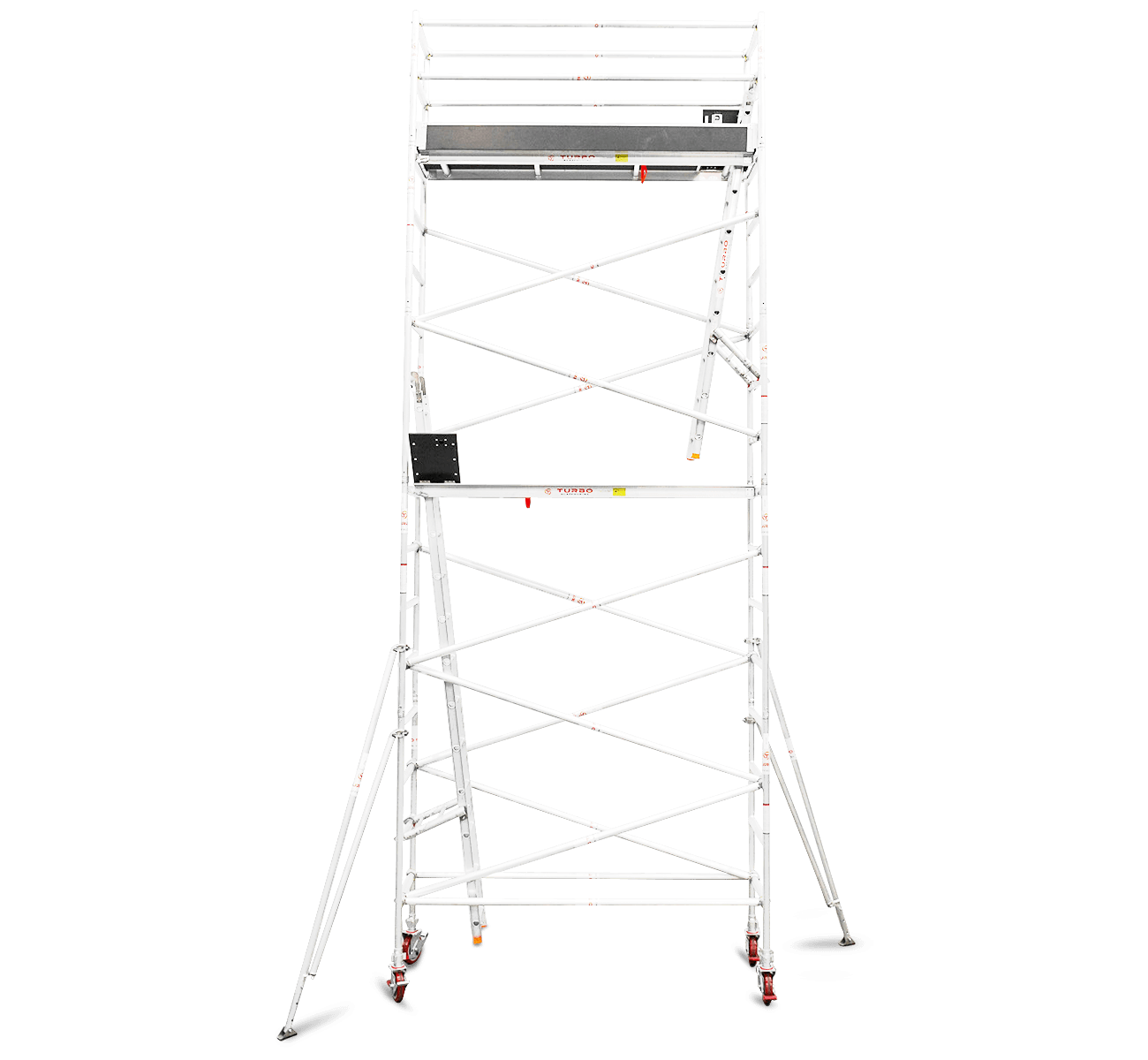 5.9m - 6.2m Narrow Aluminium Mobile Tower (Standing Height)