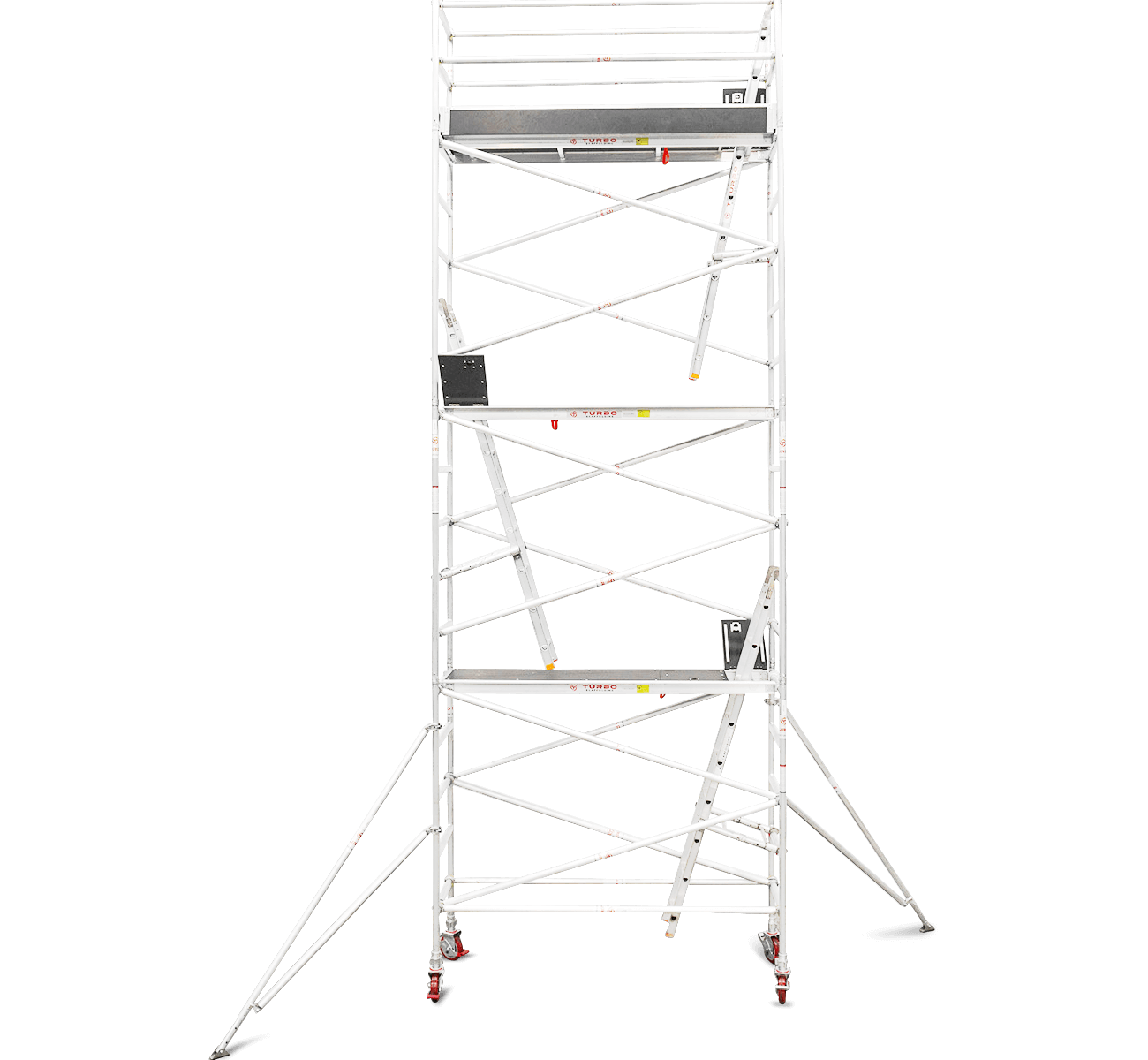 6.3m - 6.6m Narrow Aluminium Mobile Tower (Standing Height)