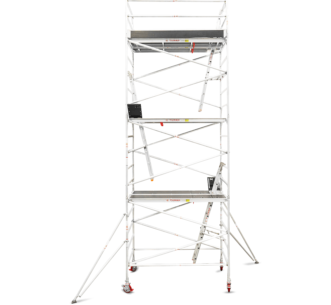 6.3m - 6.6m Wide Aluminium Mobile Tower (Standing Height)